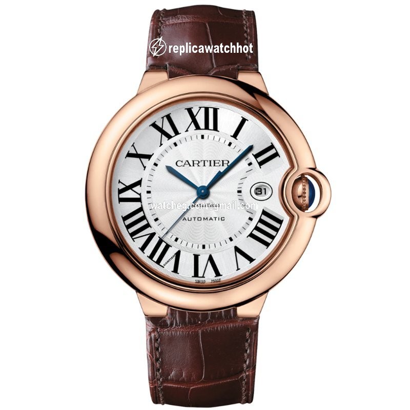 Cartier Ballon Bleu 42mm Mens watch Unisex Automatic Rose gold WGBB0017