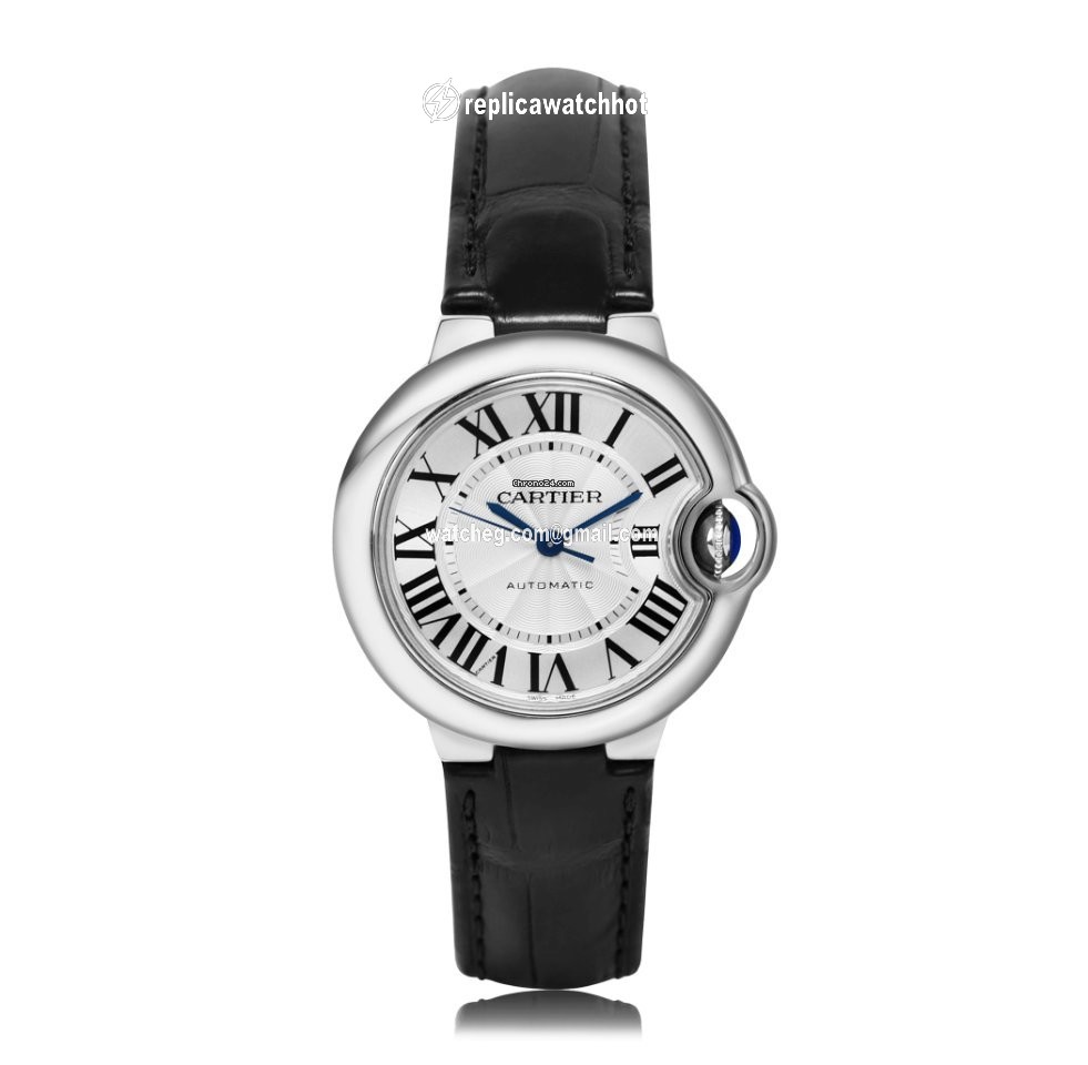 Cartier Ballon Bleu 33mm Womens watch Automatic Steel W6920085
