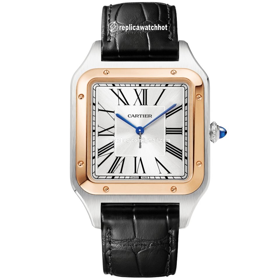 Cartier Santos Dumont Mens watch Unisex Manual winding Steel W2SA0017