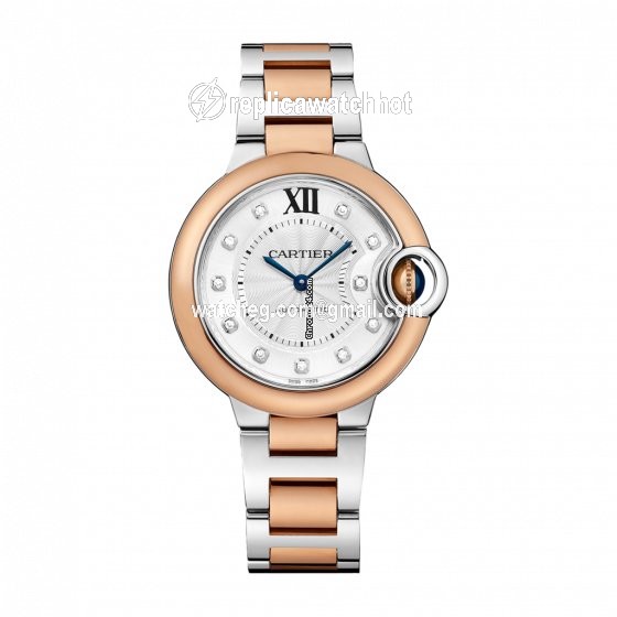 Cartier Ballon Bleu 33mm Womens watch Automatic Steel W3BB0006