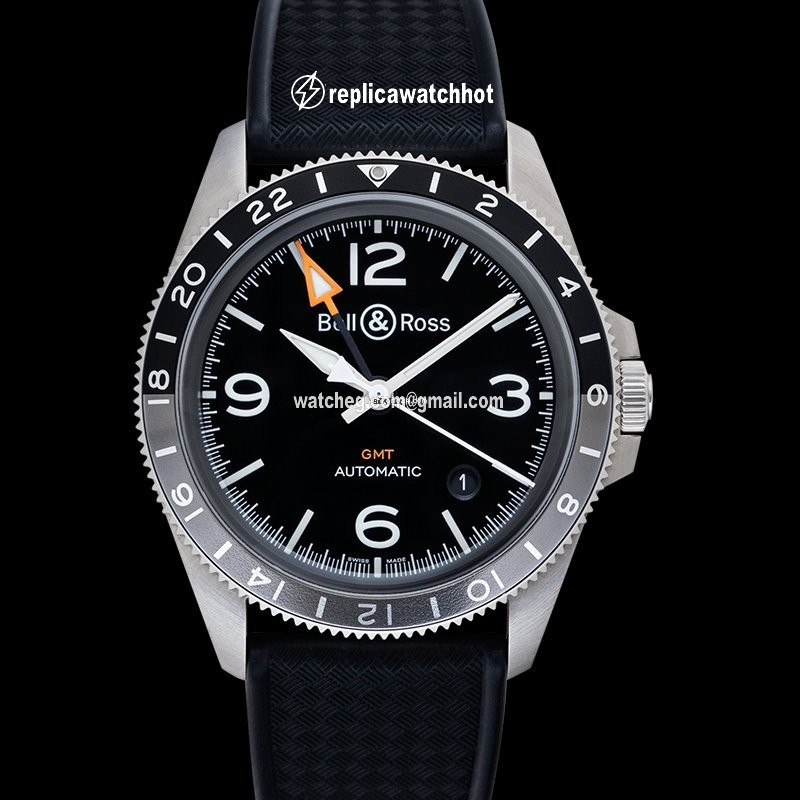 Bell & Ross BR V2 Mens watch Unisex Automatic Steel BRV293-BL-ST SRB