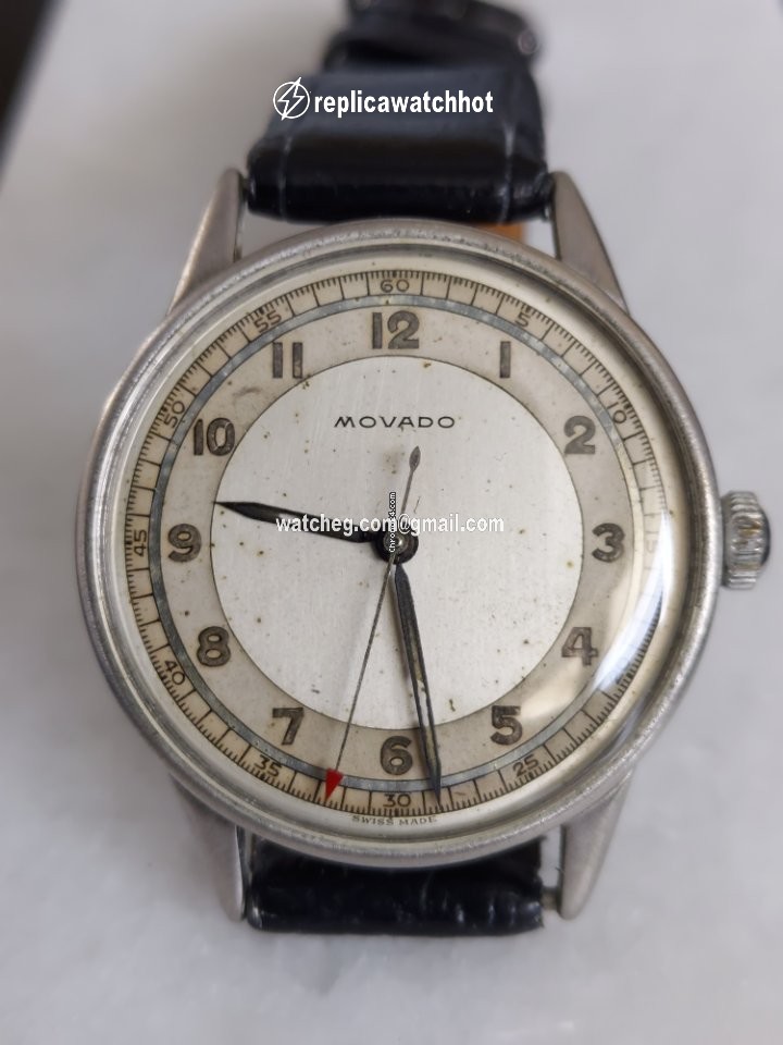 Movado Mens watch Unisex Manual winding Steel 0080327