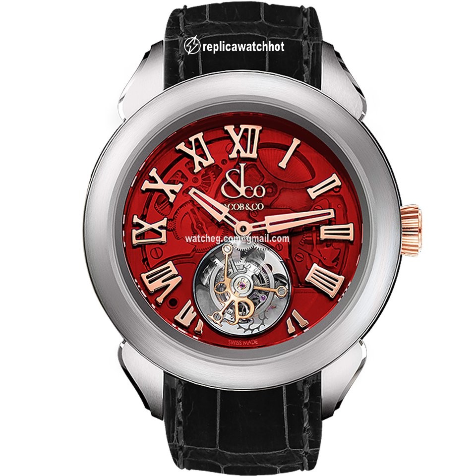 Jacob & Co. Mens watch Unisex Manual winding Titanium PT520.24.NS.QR.A