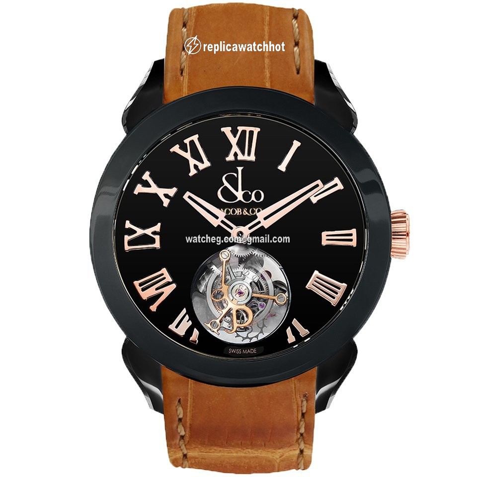 Jacob & Co. Mens watch Unisex Manual winding Titanium PT520.21.NS.BB.A