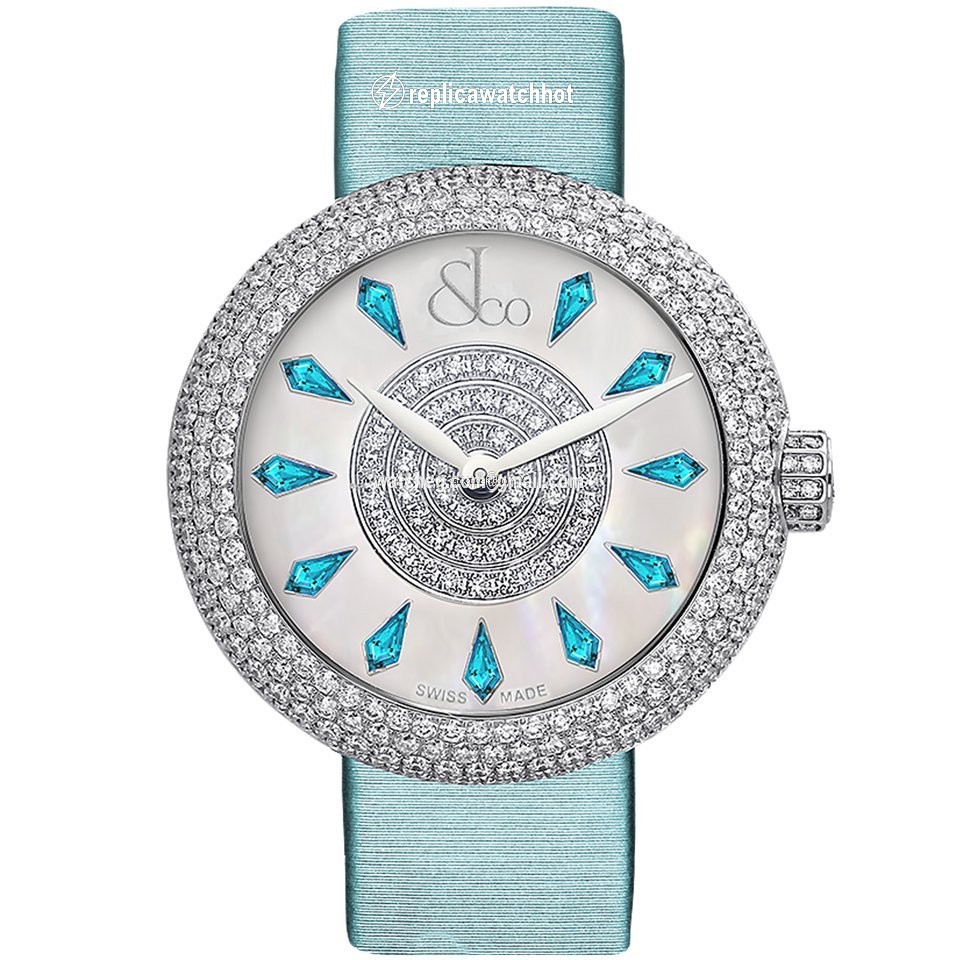 Jacob & Co. Womens watch Quartz Steel BQ030.10.RH.KG.A