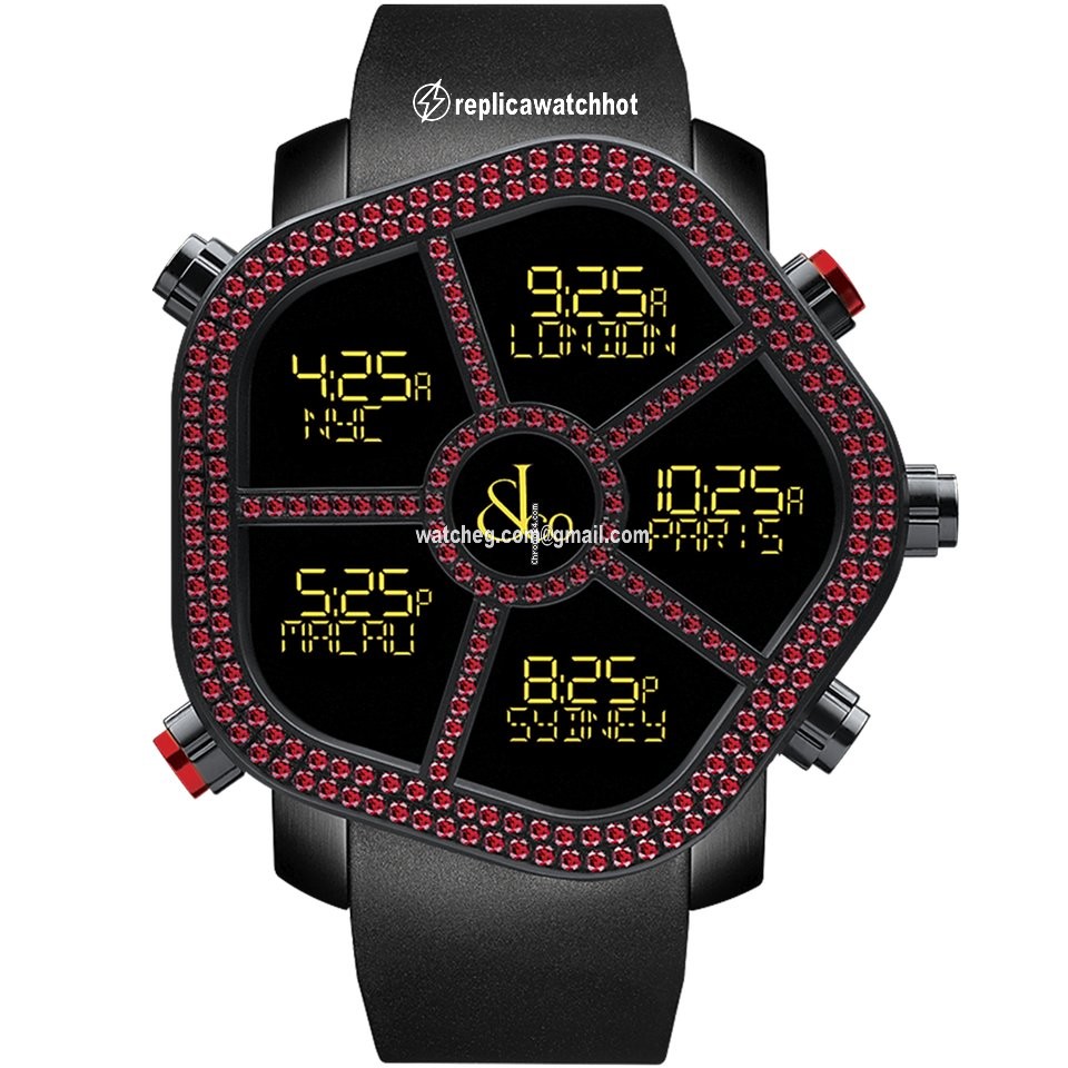 Jacob & Co. Mens watch Unisex Quartz Steel GH100.11.UU.PB.A
