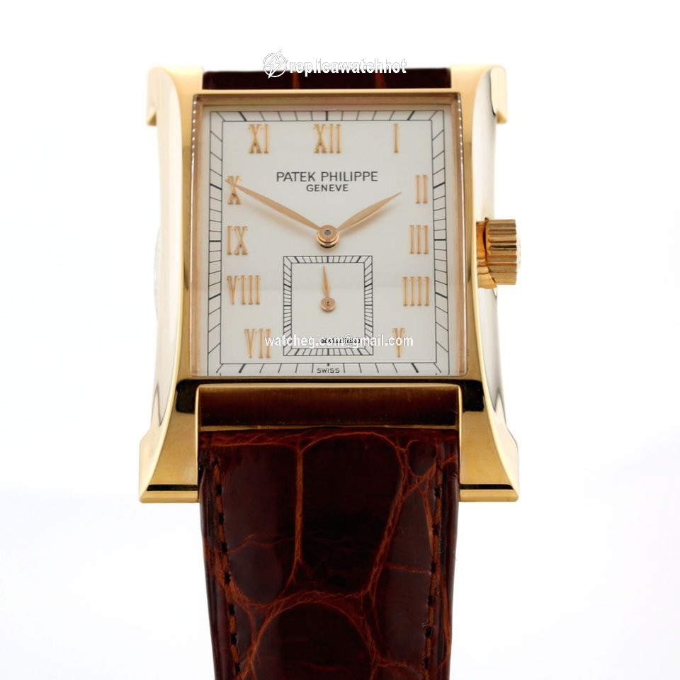 Patek Philippe Pagoda Manual winding Rose gold 5500
