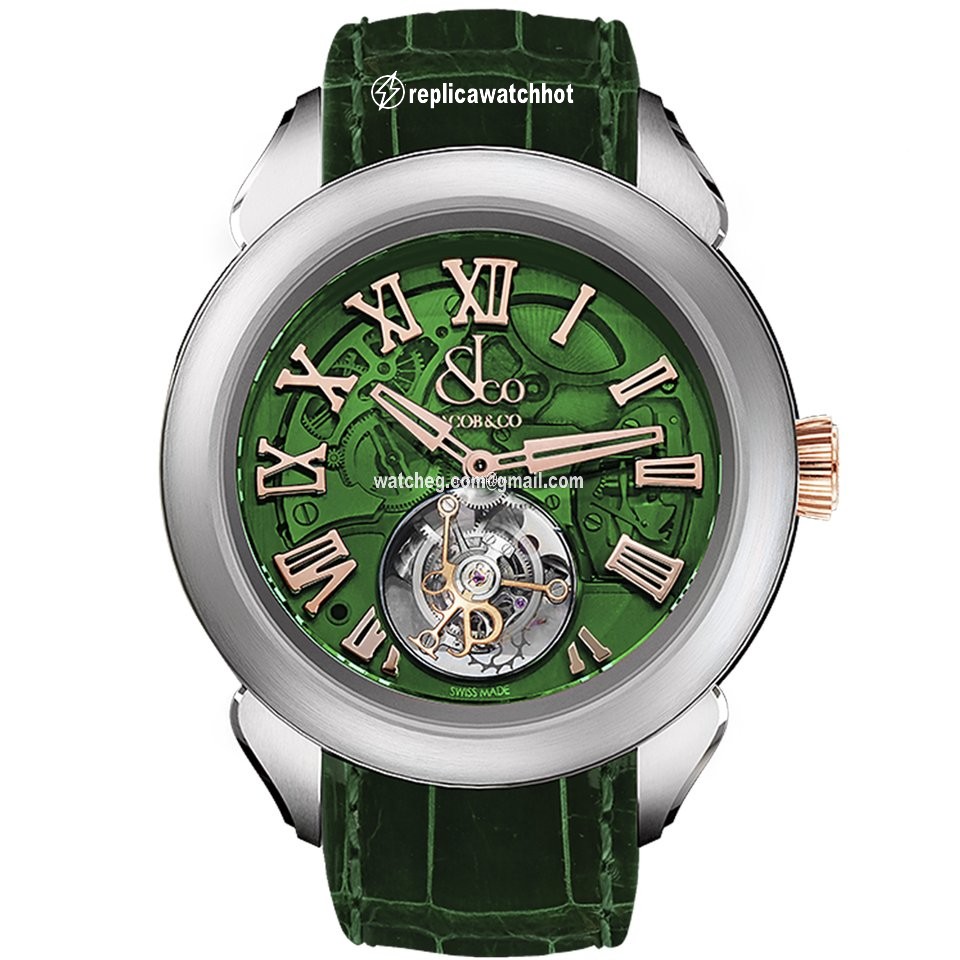 Jacob & Co. Mens watch Unisex Manual winding Titanium PT520.24.NS.QG.A