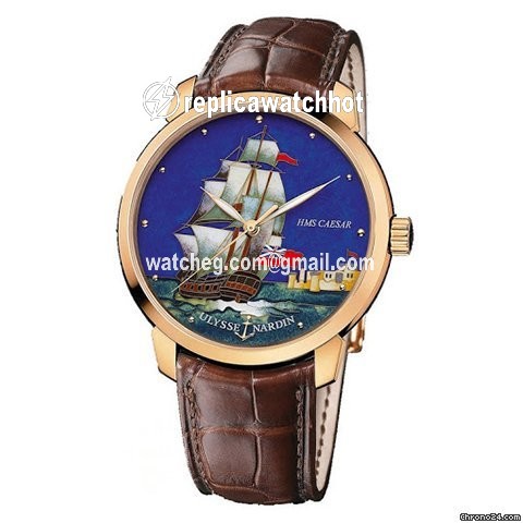 Ulysse Nardin Classico Mens watch Unisex Automatic Rose gold 8152-111-2 CAESAR