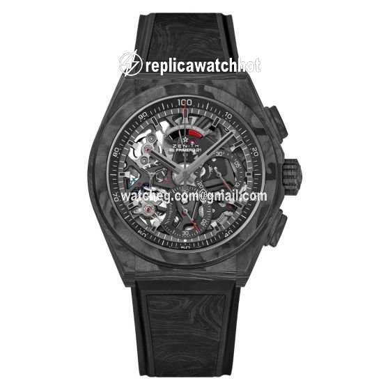 Zenith Defy El Primero Mens watch Unisex Automatic Carbon 10.9000.9004 96.R921