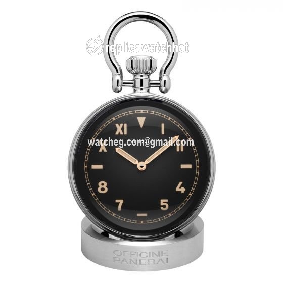 Panerai Table Clock Manual winding Steel PAM 00651