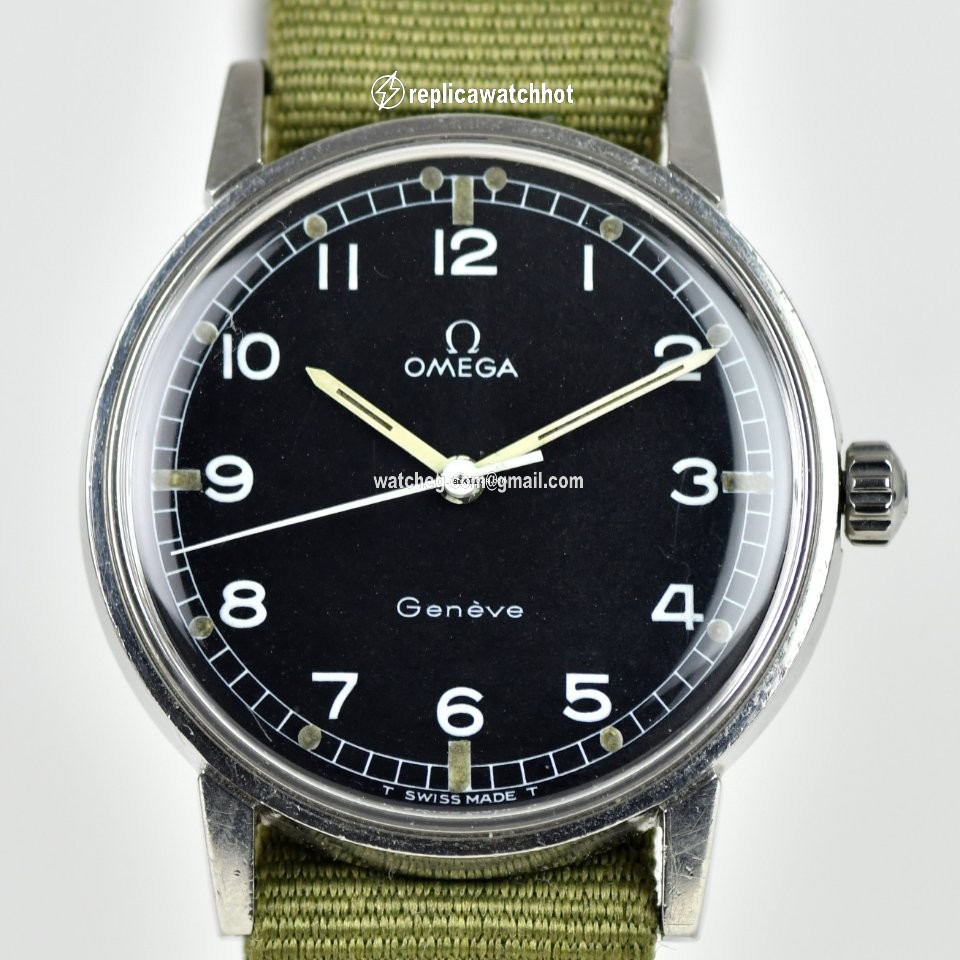 Omega Geneve Mens watch Unisex Manual winding Steel 135.011