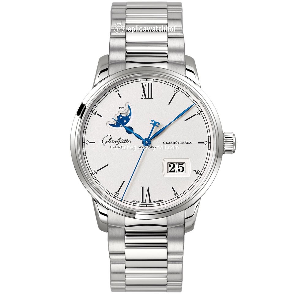 Glashtte Original Senator Excellence Mens watch Unisex Automatic Steel 1-36-04-01-02-70