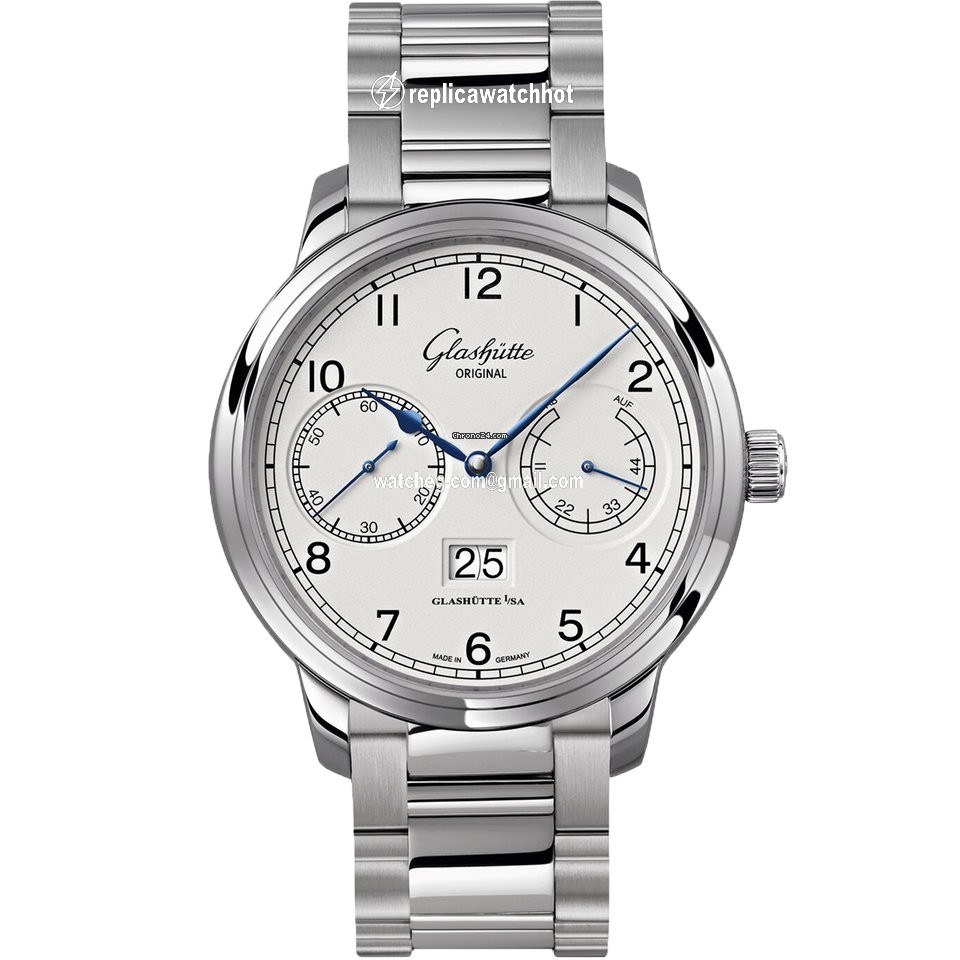 Glashtte Original Senator Observer Mens watch Unisex Automatic Steel 100-14-05-02-14