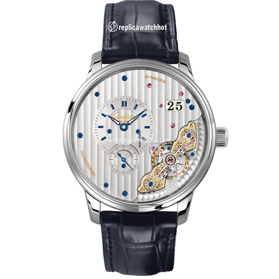Glashtte Original PanoMaticInverse Mens watch Unisex Automatic Steel 1-91-02-02-02-30