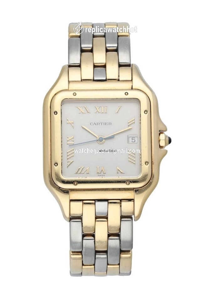 Cartier Panthere Mens watch Unisex Quartz Yellow gold 1060
