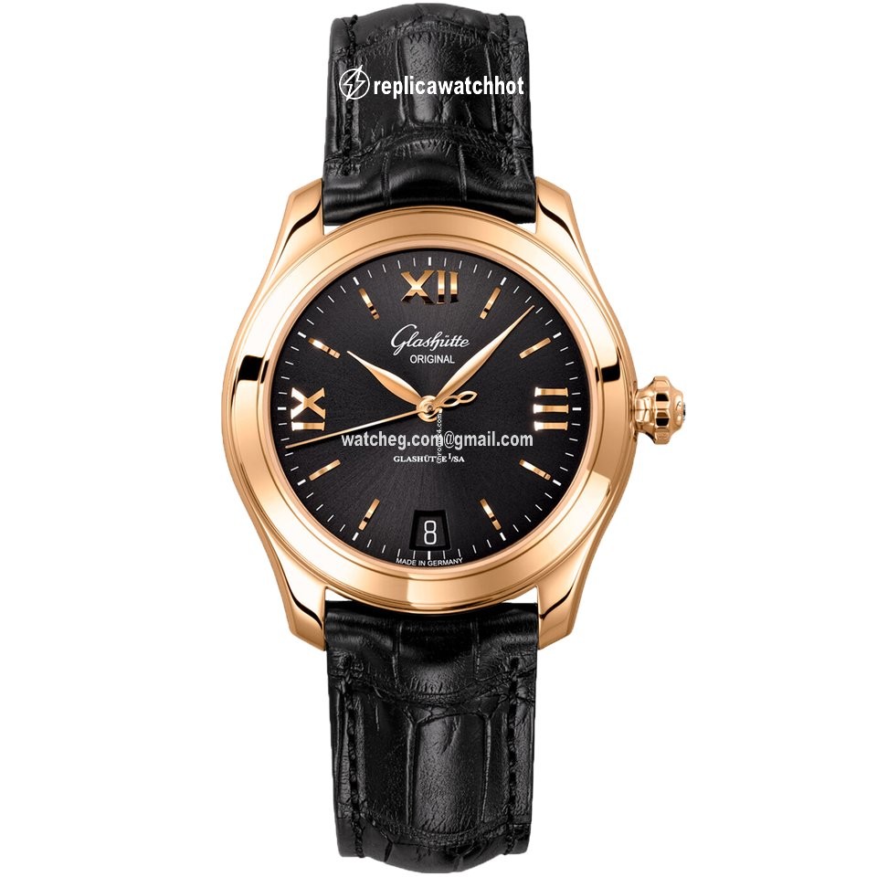 Glashtte Original Lady Serenade Womens watch Automatic Rose gold 1-39-22-18-01-04