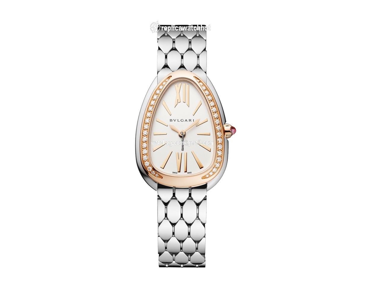 Bulgari Serpenti Womens watch Quartz Steel 103143 SP33WSPGD