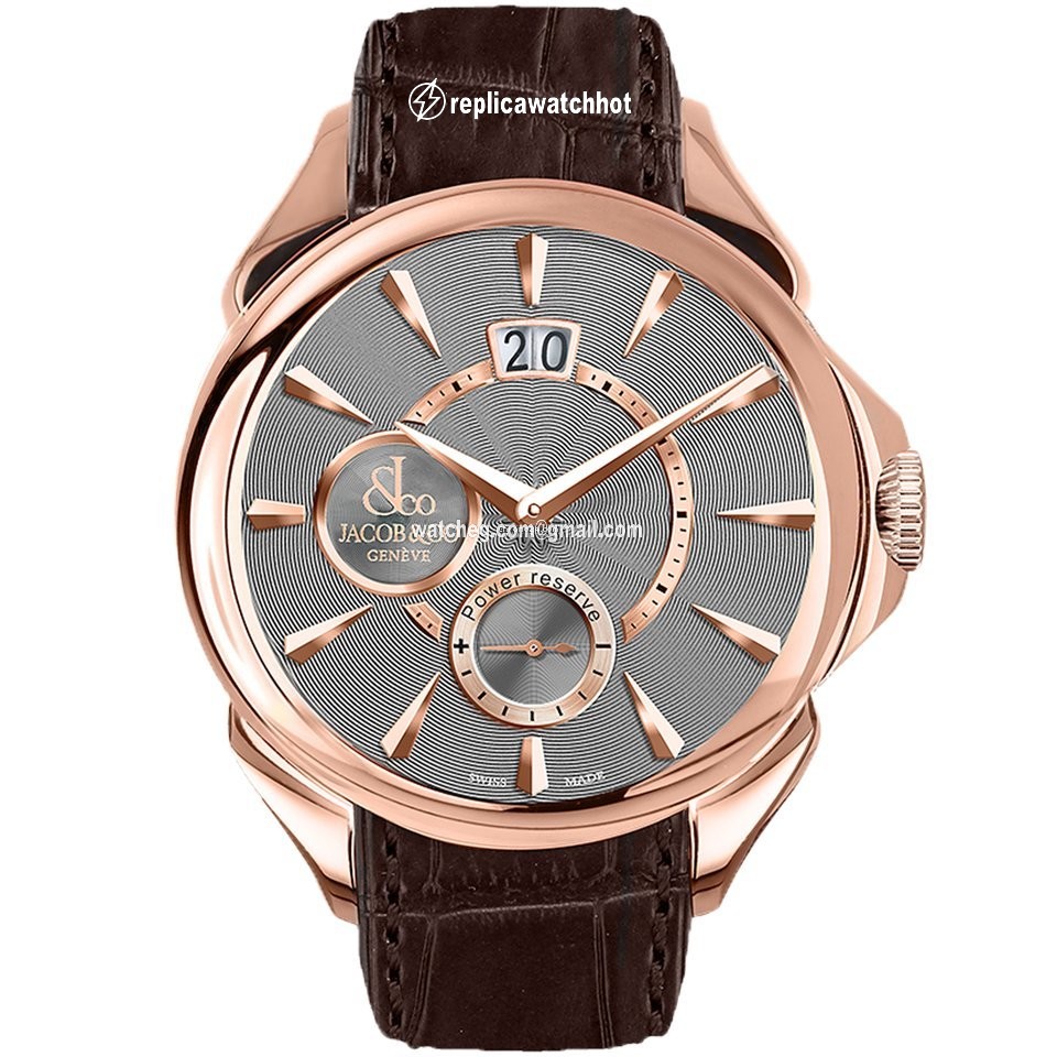 Jacob & Co. Mens watch Unisex Manual winding Rose gold PC400.40.NS.NA.A