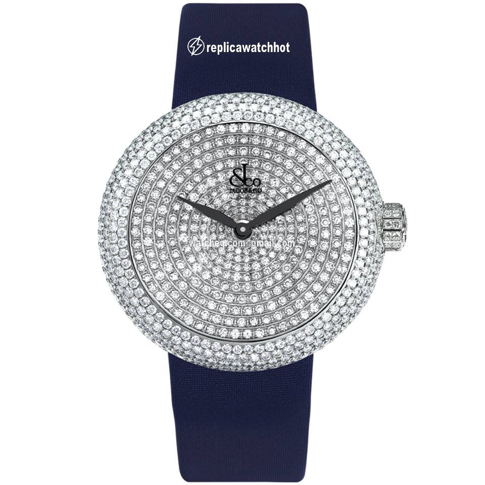 Jacob & Co. Womens watch Quartz Steel BQ030.10.RH.RD.A