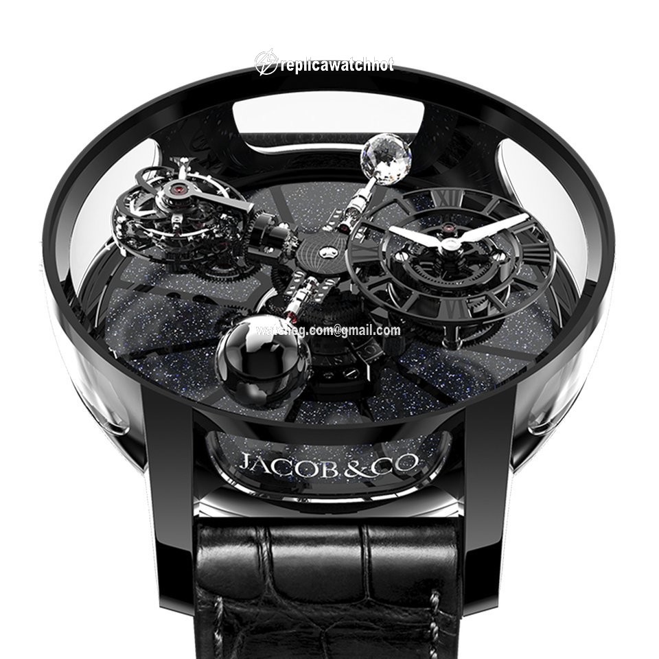 Jacob & Co. Astronomia Mens watch Unisex Manual winding Ceramic AT100.95.KK.SD.B