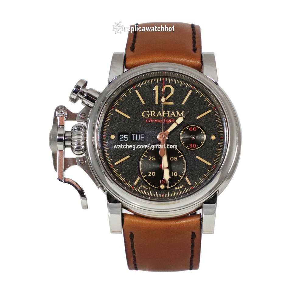 Graham Chronofighter Mens watch Unisex Automatic Steel 2CVAS.B03A
