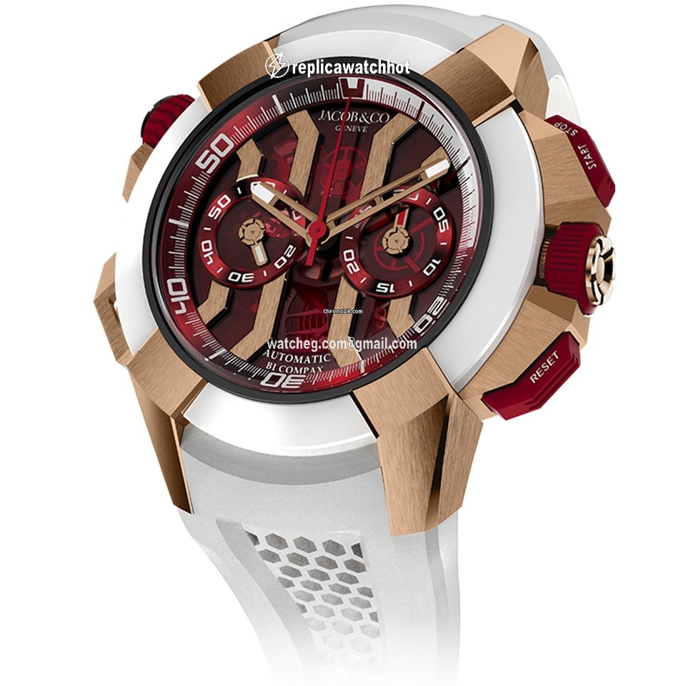 Jacob & Co. Mens watch Unisex Automatic Rose gold EC313.42.SA.RR.F