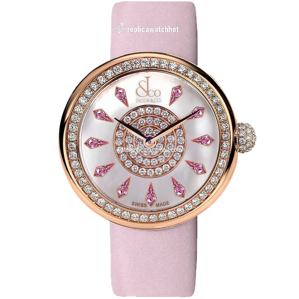 Jacob & Co. Womens watch Quartz Rose gold BQ030.40.RO.KC.A