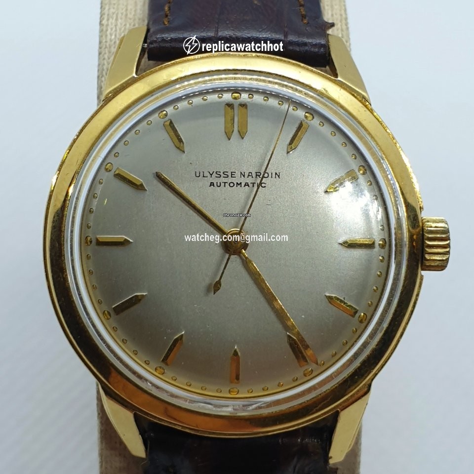 Ulysse Nardin Mens watch Unisex Automatic Yellow gold 653238 10301