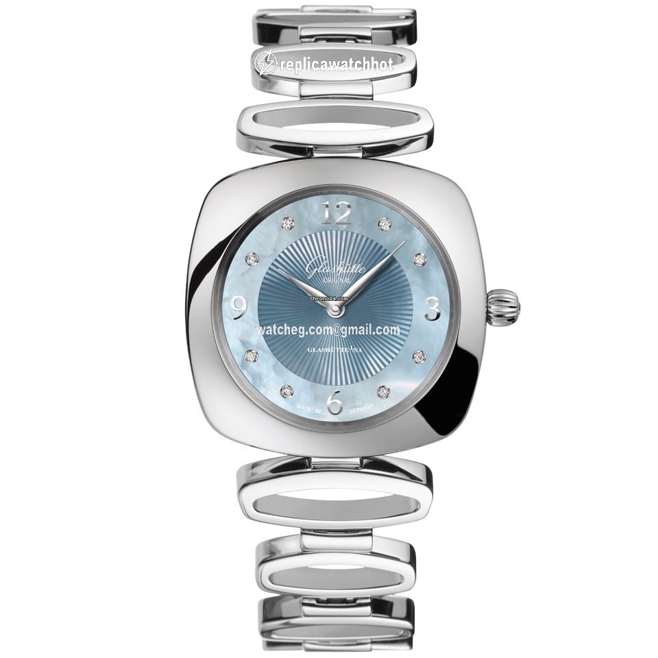 Glashtte Original Pavonina Womens watch Quartz Steel 1-03-02-06-12-14