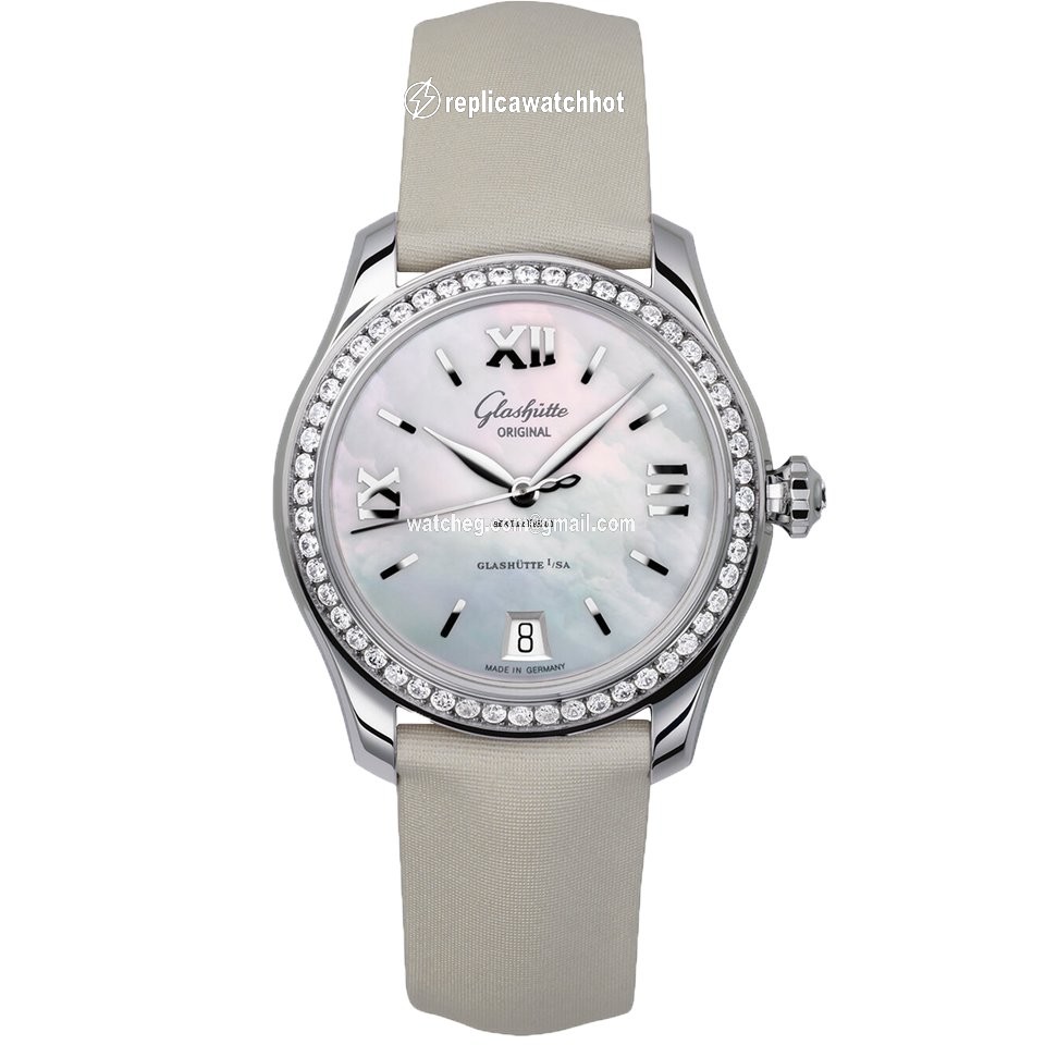 Glashtte Original Lady Serenade Womens watch Automatic Steel 1-39-22-08-22-04