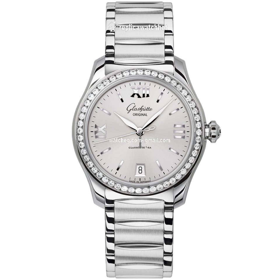 Glashtte Original Lady Serenade Womens watch Automatic Steel 1-39-22-02-22-34
