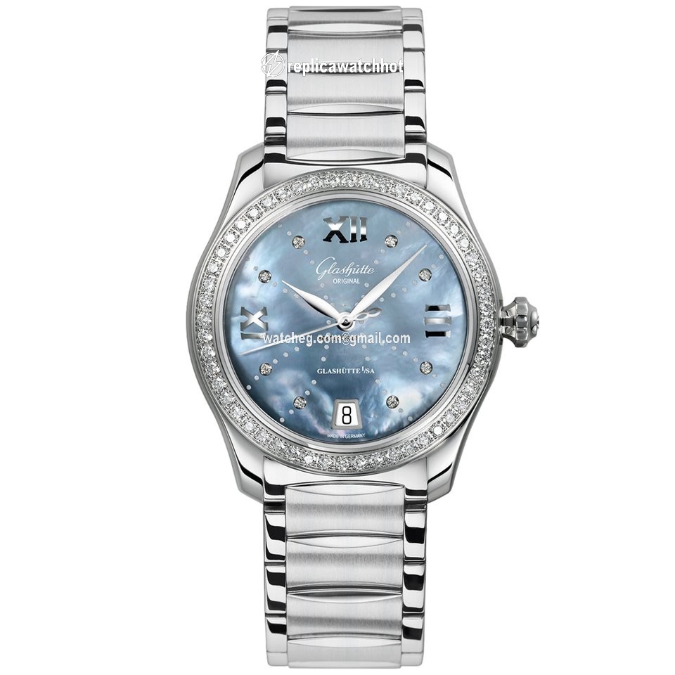 Glashtte Original Lady Serenade Womens watch Automatic Steel 1-39-22-11-22-34