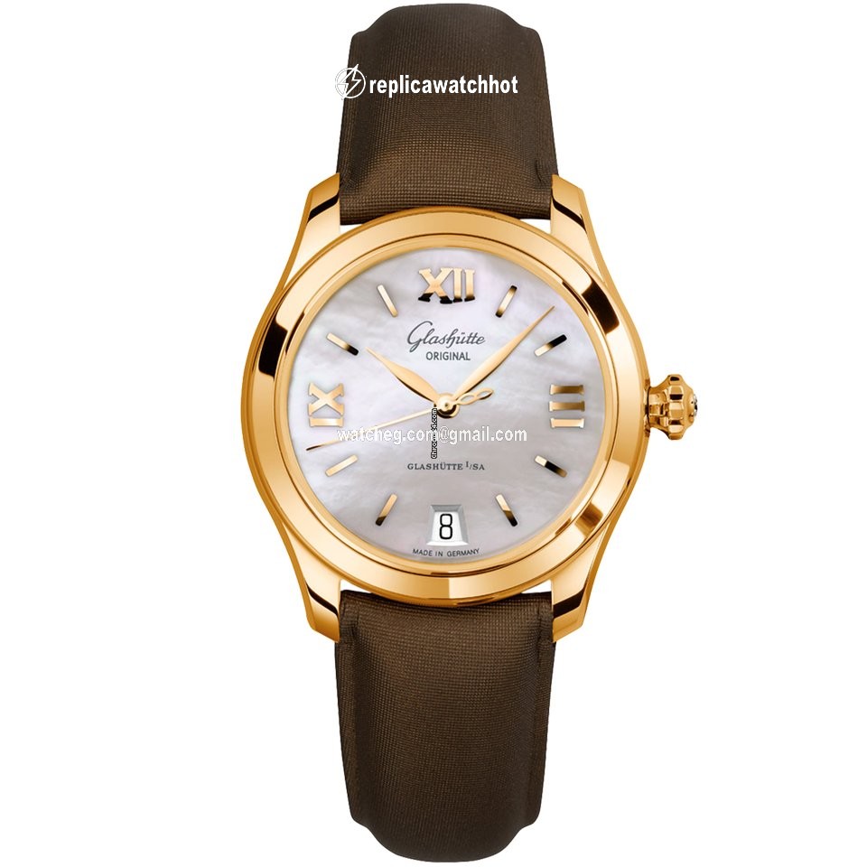Glashtte Original Lady Serenade Womens watch Automatic Rose gold 1-39-22-09-01-04