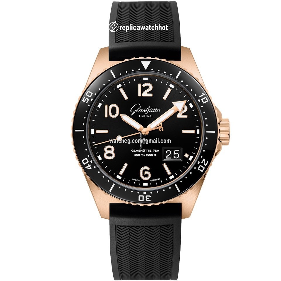 Glashtte Original Mens watch Unisex Automatic Red gold 1-36-13-03-90-33