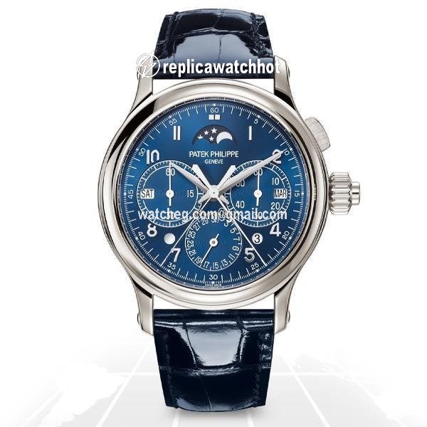 Patek Philippe Perpetual Calendar Chronograph Manual winding Platinum 5372P-001