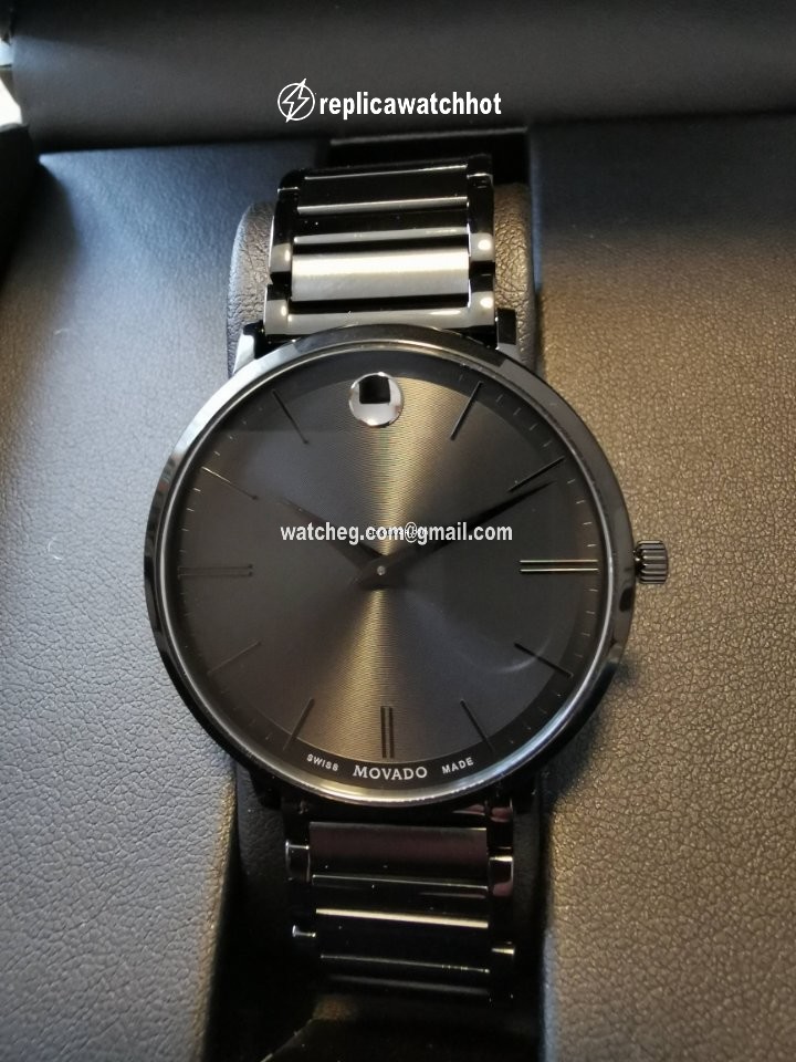 Movado Mens watch Unisex Quartz Steel 607210