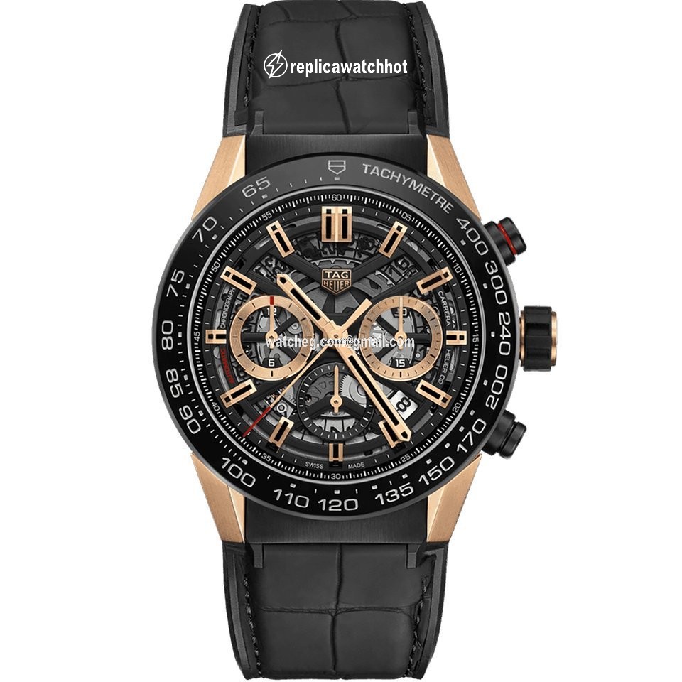 TAG Heuer Carrera Mens watch Unisex Automatic Gold Steel CBG2A50.FC6450