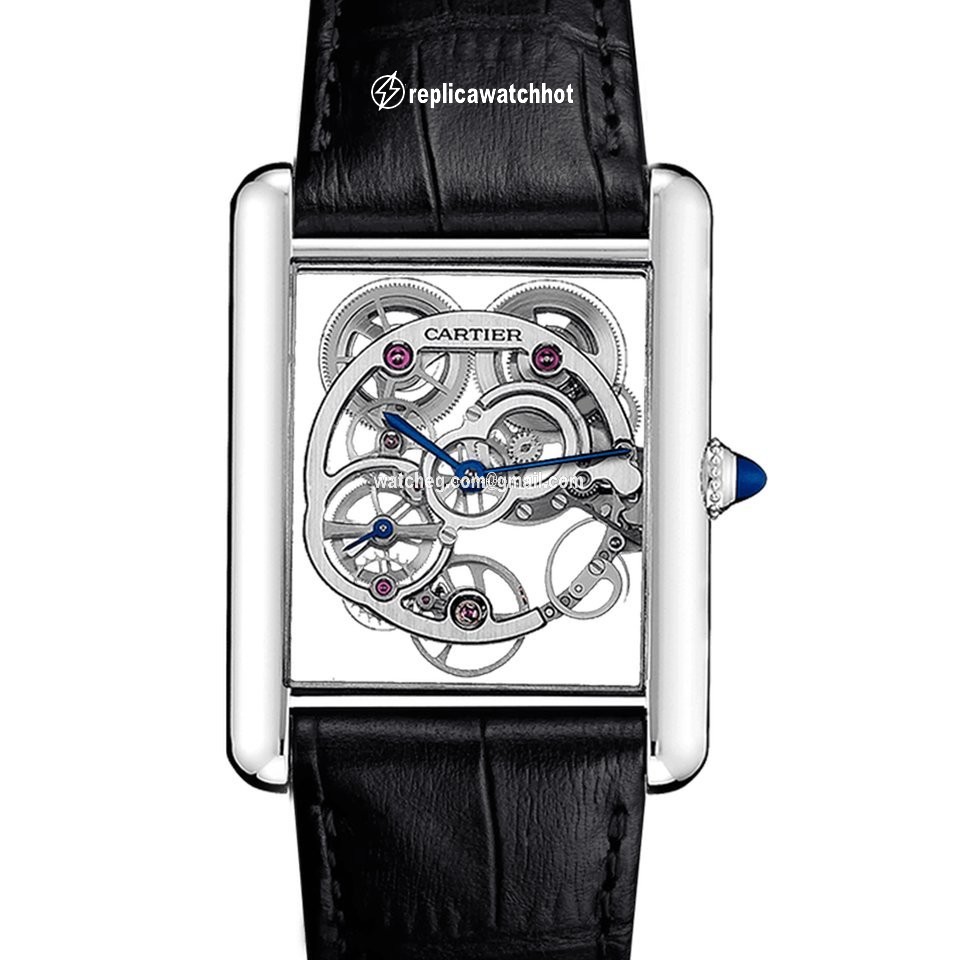 Cartier Tank Louis Cartier Mens watch Unisex Manual winding White gold W5310012
