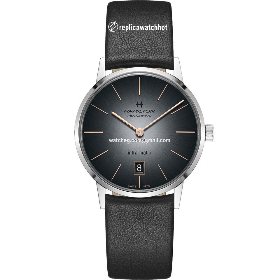 Hamilton Intra-Matic Mens watch Unisex Automatic Steel H38455781
