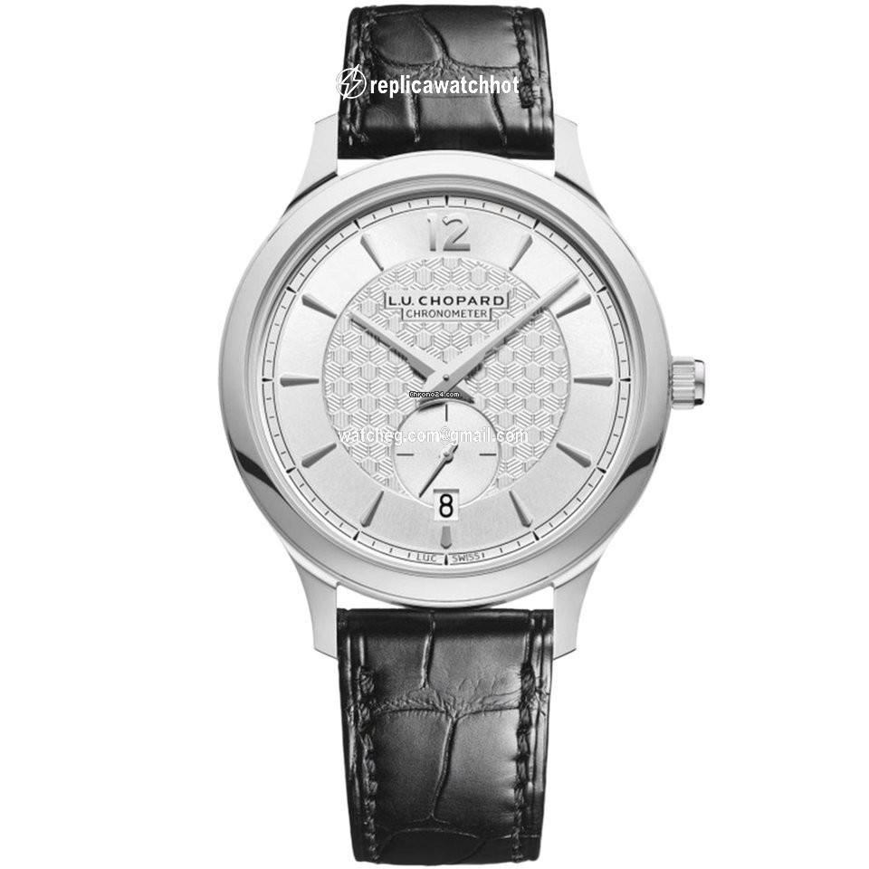 Chopard L.U.C Mens watch Unisex Automatic White gold 161242-1001