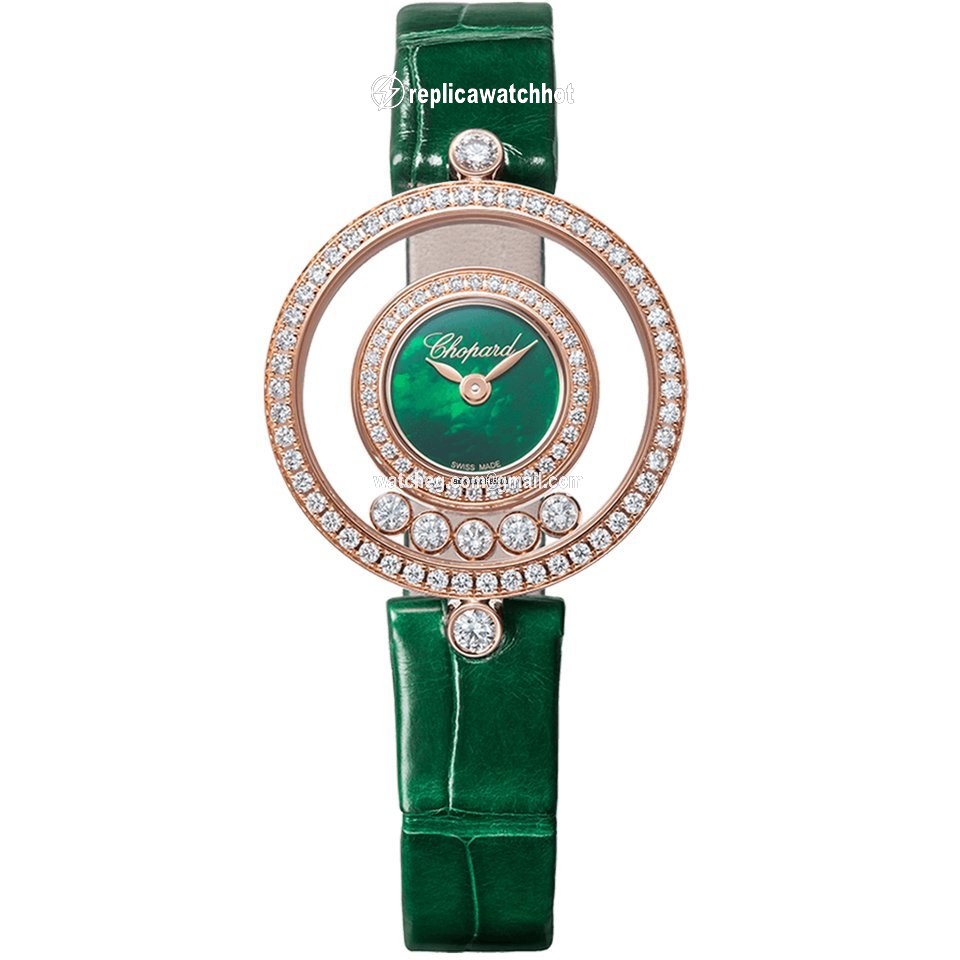 Chopard Happy Diamonds Womens watch Quartz Rose gold 203957-5209