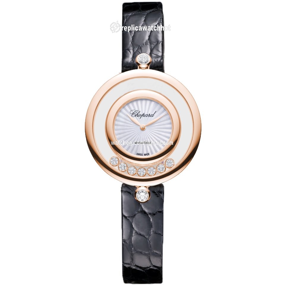 Chopard Happy Diamonds Womens watch Quartz Rose gold 209426-5001