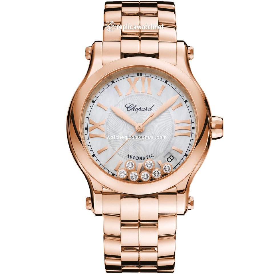 Chopard Happy Sport Womens watch Automatic Rose gold 274808-5009