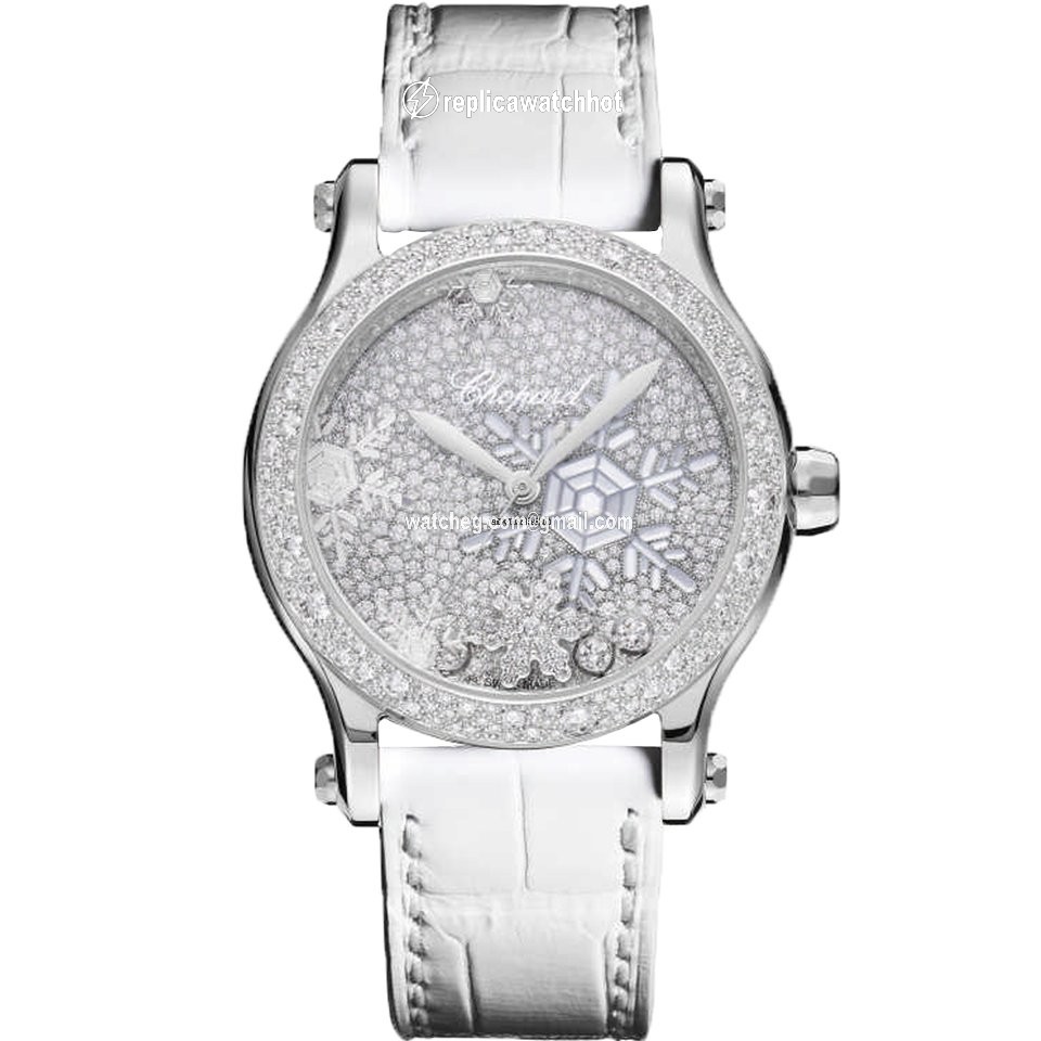 Chopard Happy Sport Womens watch Automatic White gold 274891-1014