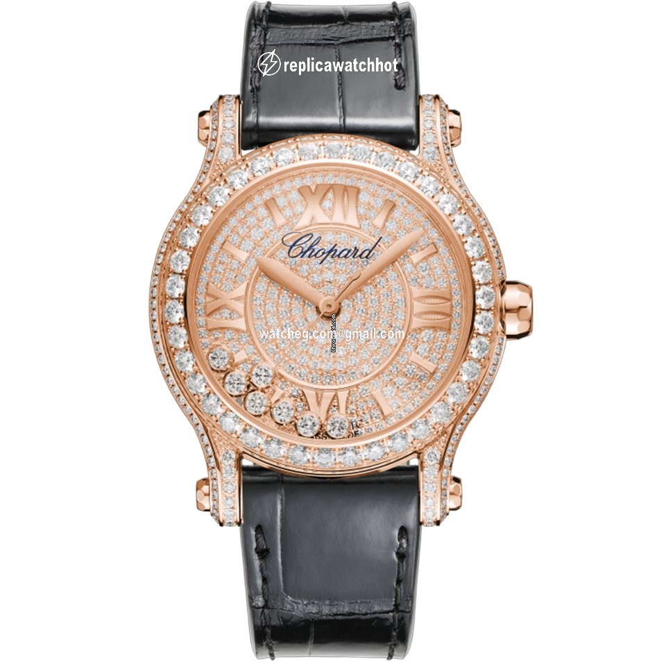 Chopard Happy Sport Womens watch Automatic Rose gold 274891-5001