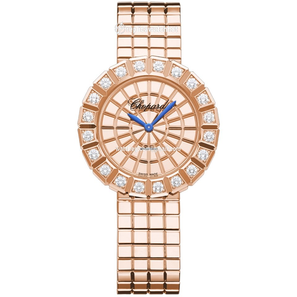 Chopard Ice Cube Womens watch Quartz Rose gold 104015-5001