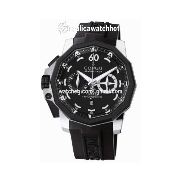 Corum Admirals Cup Seafender 50 Chrono LHS Mens watch Unisex Steel 753.231.06 0371-AN12