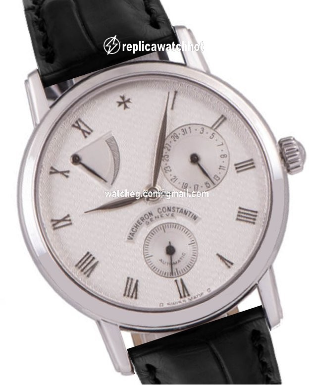 Vacheron Constantin Patrimony Mens watch Unisex Automatic White gold 47200 000G