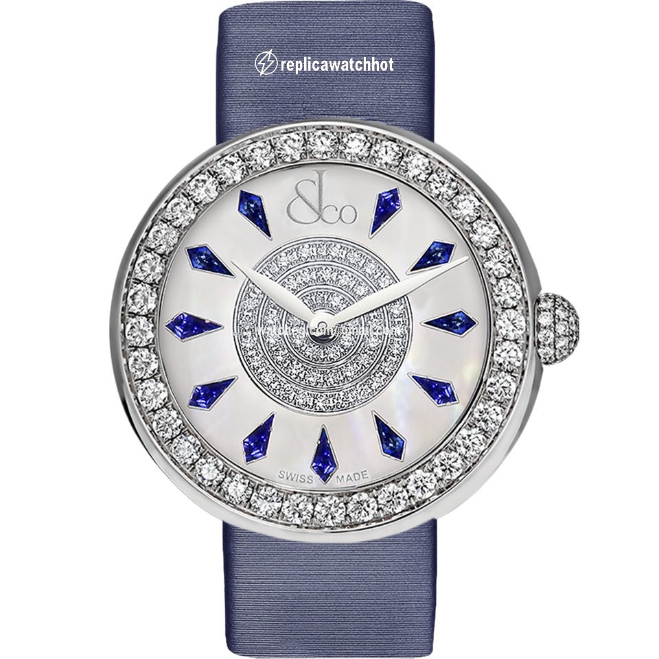 Jacob & Co. Womens watch Quartz Steel BQ030.10.RO.KF.A